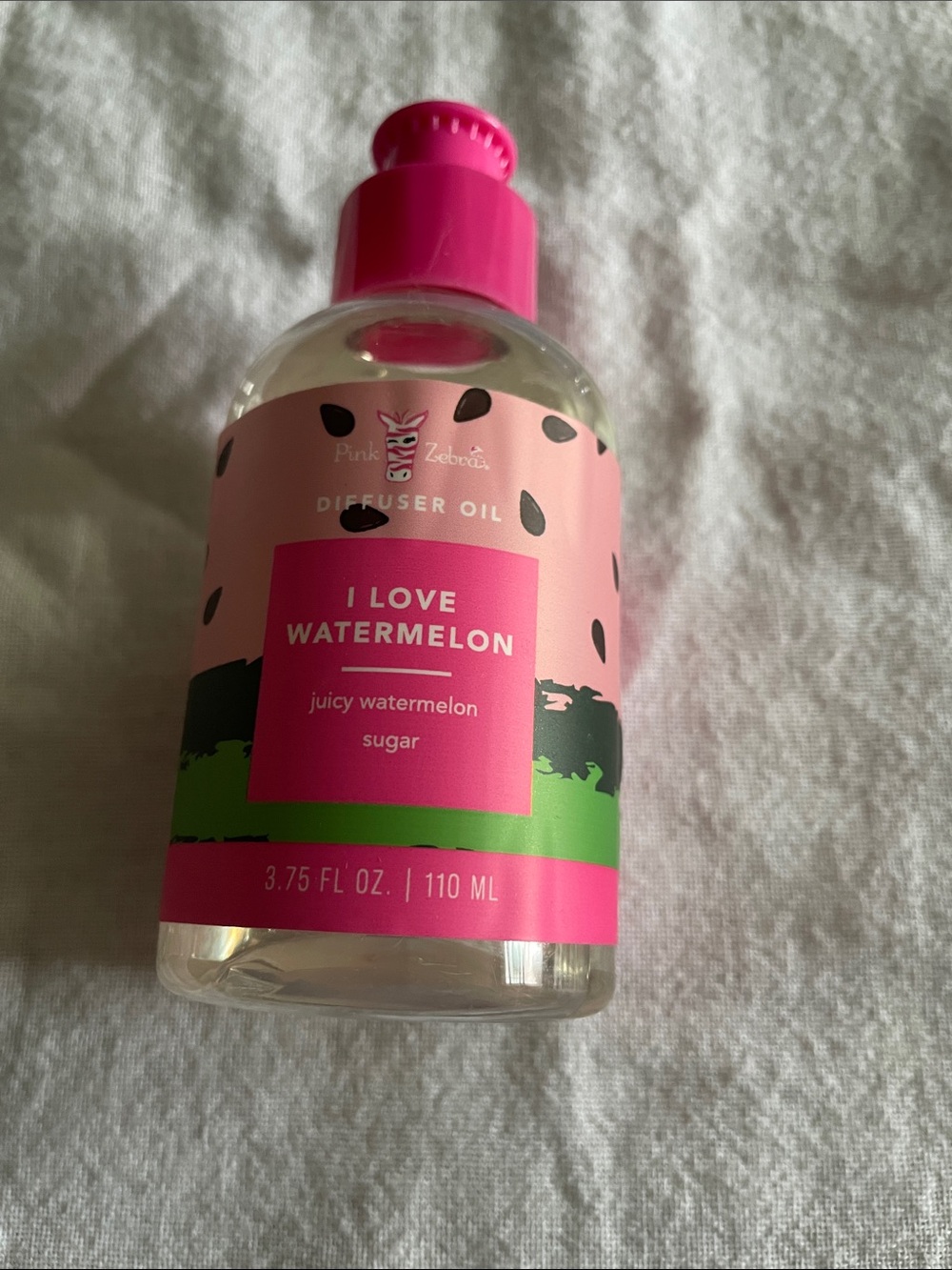 Pink Zebra I Love Watermelon Diffuser Oil